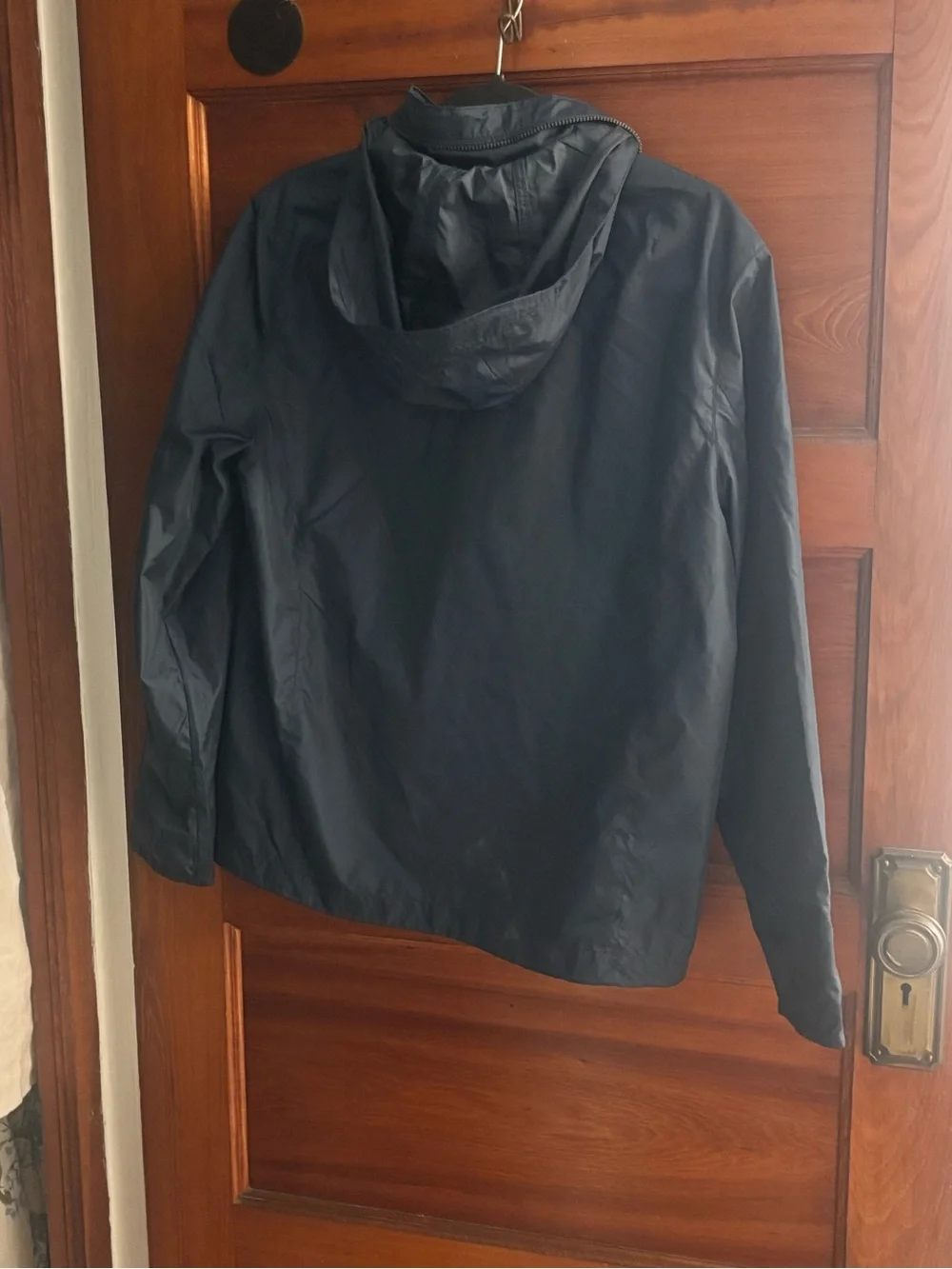 Ralph Lauren Navy Lightweight Zip Jacket with Pony Logo